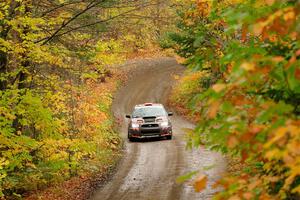 Gabe Jacobsohn / Ian Nelson Subaru WRX STi on SS13, Trouble.