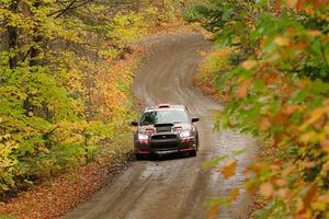 Gabe Jacobsohn / Ian Nelson Subaru WRX STi on SS13, Trouble.