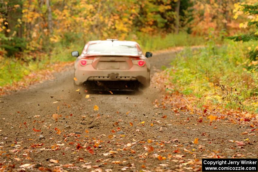 Chris Nonack / Sara Nonack Subaru BRZ on SS13, Trouble.