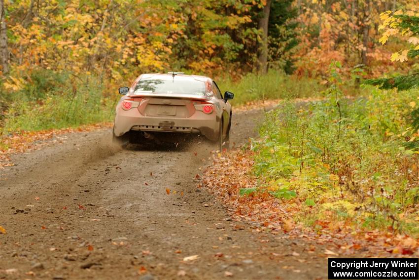 Chris Nonack / Sara Nonack Subaru BRZ on SS13, Trouble.