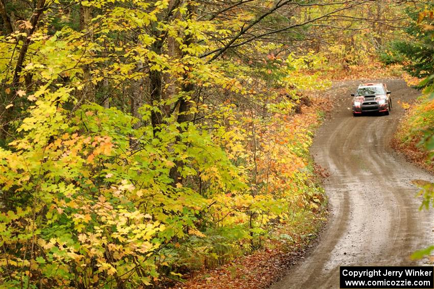 Gabe Jacobsohn / Ian Nelson Subaru WRX STi on SS13, Trouble.