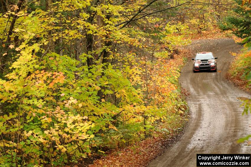 Gabe Jacobsohn / Ian Nelson Subaru WRX STi on SS13, Trouble.