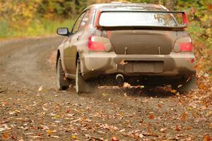 Gabe Jacobsohn / Ian Nelson Subaru WRX STi on SS13, Trouble.