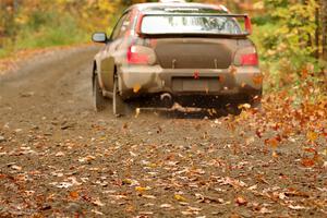 Gabe Jacobsohn / Ian Nelson Subaru WRX STi on SS13, Trouble.