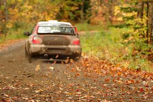 Gabe Jacobsohn / Ian Nelson Subaru WRX STi on SS13, Trouble.