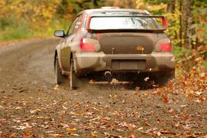 Gabe Jacobsohn / Ian Nelson Subaru WRX STi on SS13, Trouble.