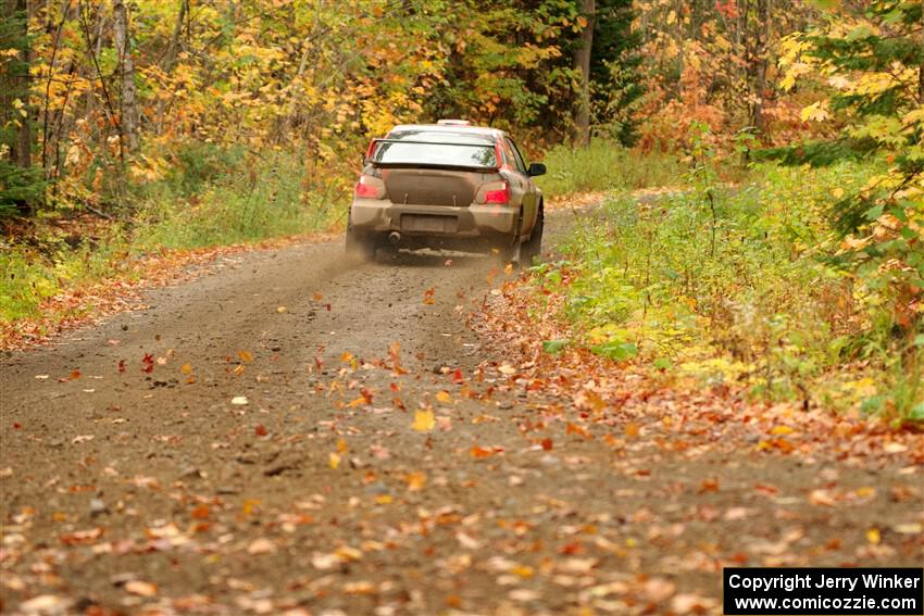 Gabe Jacobsohn / Ian Nelson Subaru WRX STi on SS13, Trouble.