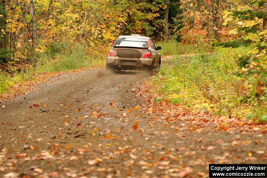 Gabe Jacobsohn / Ian Nelson Subaru WRX STi on SS13, Trouble.