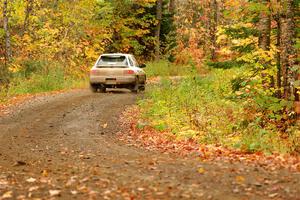 Camden Sheridan / Jeremy Frey Subaru Impreza Outback Sport on SS13, Trouble.