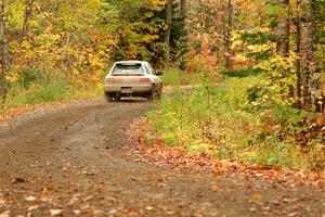 Camden Sheridan / Jeremy Frey Subaru Impreza Outback Sport on SS13, Trouble.