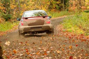 Jonathon Nagel / Liz Austin Subaru Impreza 2.5RS on SS13, Trouble.