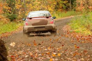 Jonathon Nagel / Liz Austin Subaru Impreza 2.5RS on SS13, Trouble.