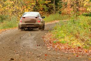 Jonathon Nagel / Liz Austin Subaru Impreza 2.5RS on SS13, Trouble.