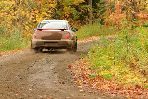 Jonathon Nagel / Liz Austin Subaru Impreza 2.5RS on SS13, Trouble.