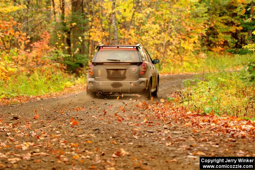 Doug Gekiere / Andrew Tuten Pontiac Vibe GT on SS13, Trouble.