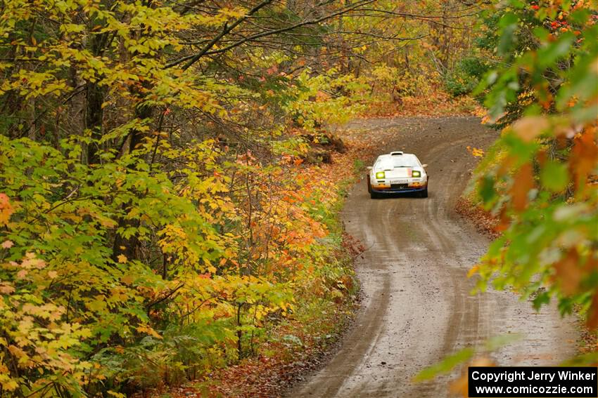 Kevin Schmidt / Kyle Roberts Mazda RX-7 on SS13, Trouble.