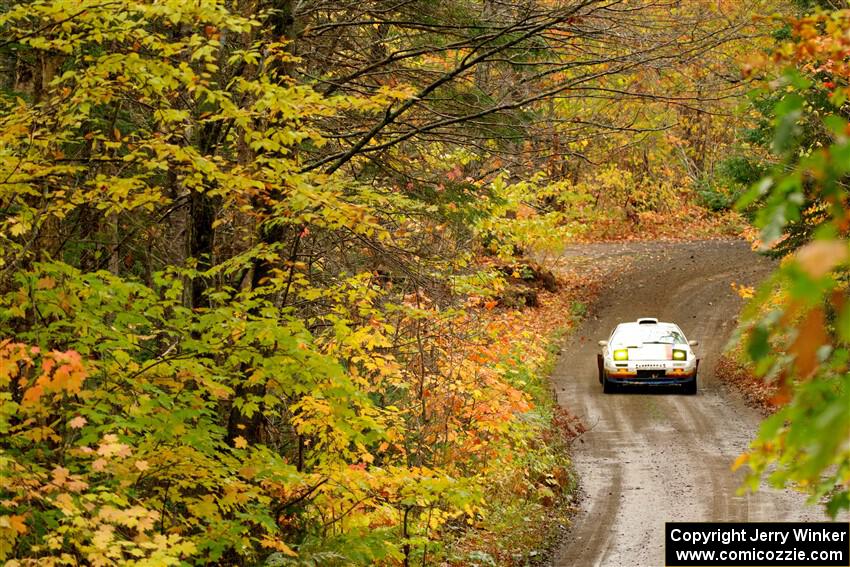 Kevin Schmidt / Kyle Roberts Mazda RX-7 on SS13, Trouble.