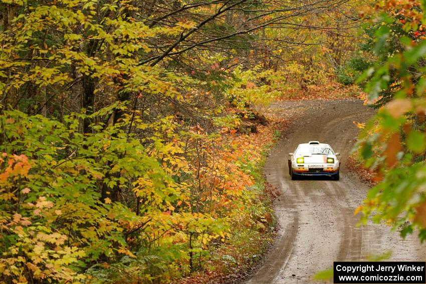 Kevin Schmidt / Kyle Roberts Mazda RX-7 on SS13, Trouble.