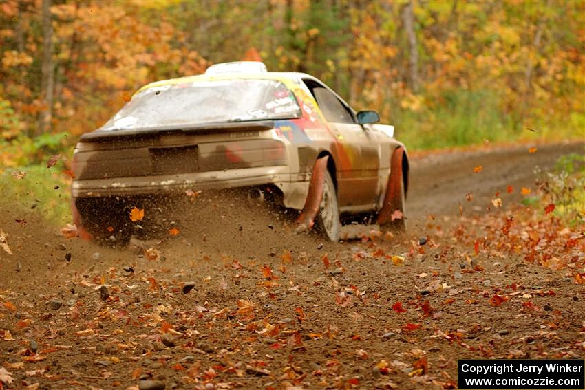 Kevin Schmidt / Kyle Roberts Mazda RX-7 on SS13, Trouble.