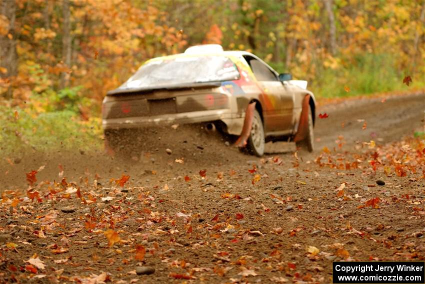 Kevin Schmidt / Kyle Roberts Mazda RX-7 on SS13, Trouble.