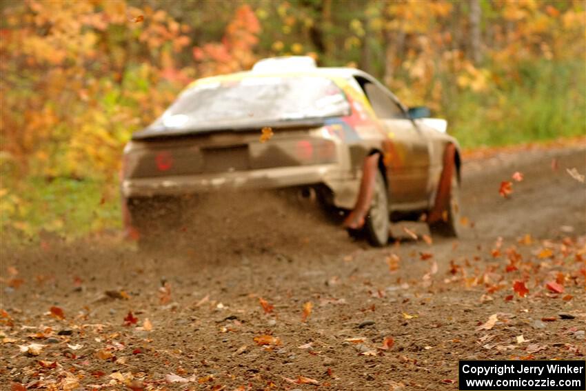 Kevin Schmidt / Kyle Roberts Mazda RX-7 on SS13, Trouble.