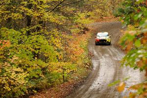 Nikhil Thakur / Zack Goldstein Ford Fiesta ST on SS13, Trouble.