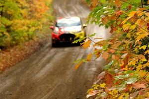 Nikhil Thakur / Zack Goldstein Ford Fiesta ST on SS13, Trouble.