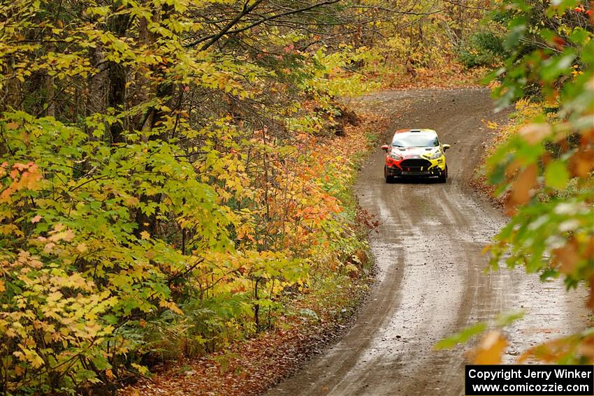 Nikhil Thakur / Zack Goldstein Ford Fiesta ST on SS13, Trouble.