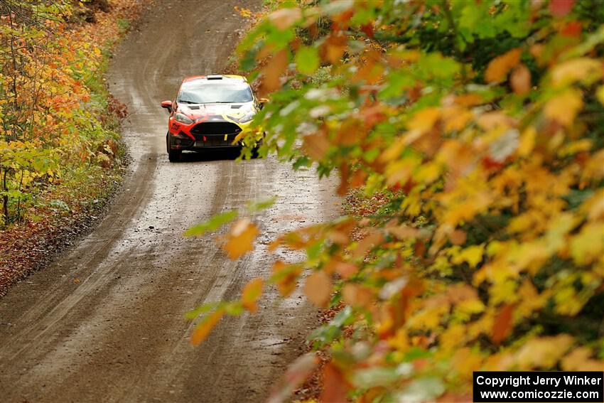 Nikhil Thakur / Zack Goldstein Ford Fiesta ST on SS13, Trouble.