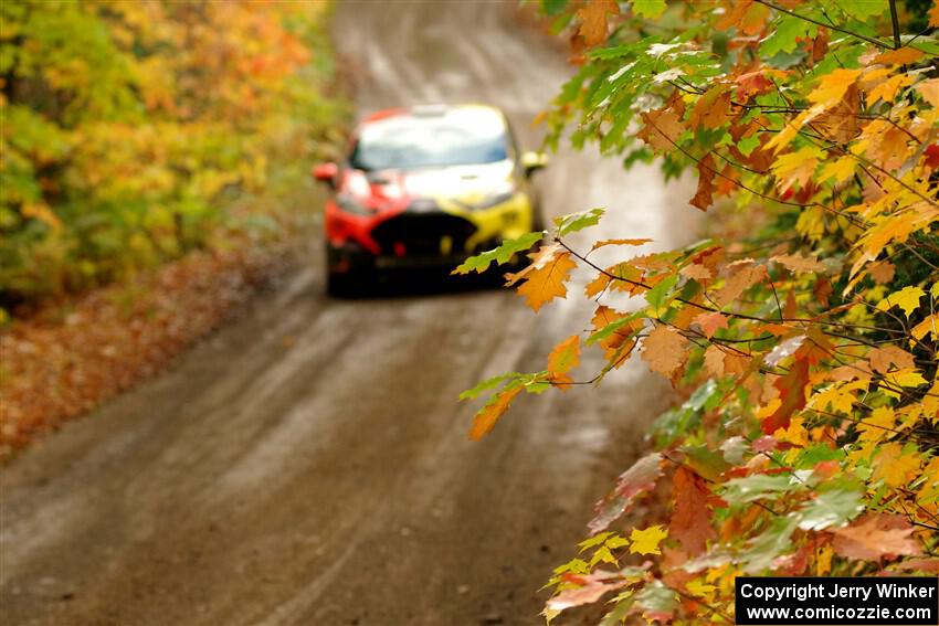 Nikhil Thakur / Zack Goldstein Ford Fiesta ST on SS13, Trouble.