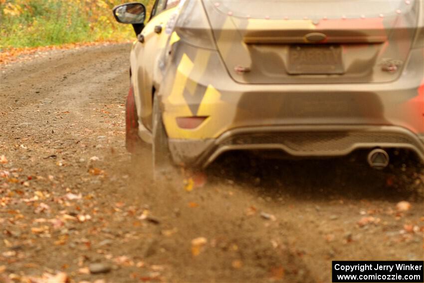 Nikhil Thakur / Zack Goldstein Ford Fiesta ST on SS13, Trouble.