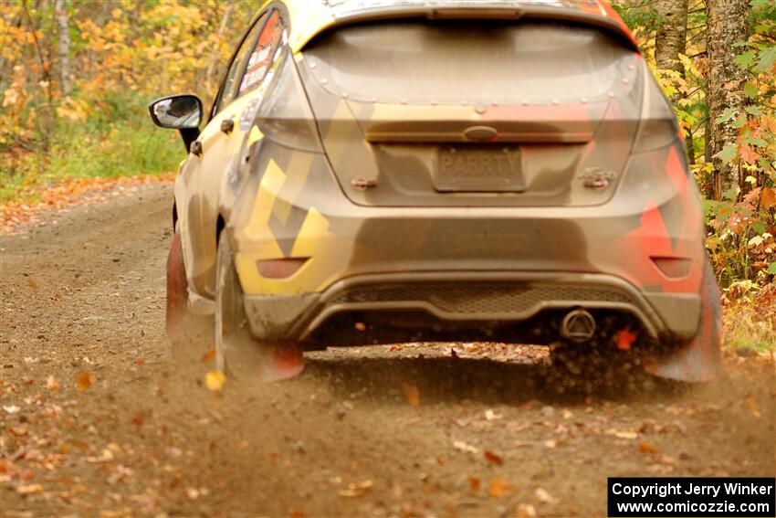 Nikhil Thakur / Zack Goldstein Ford Fiesta ST on SS13, Trouble.