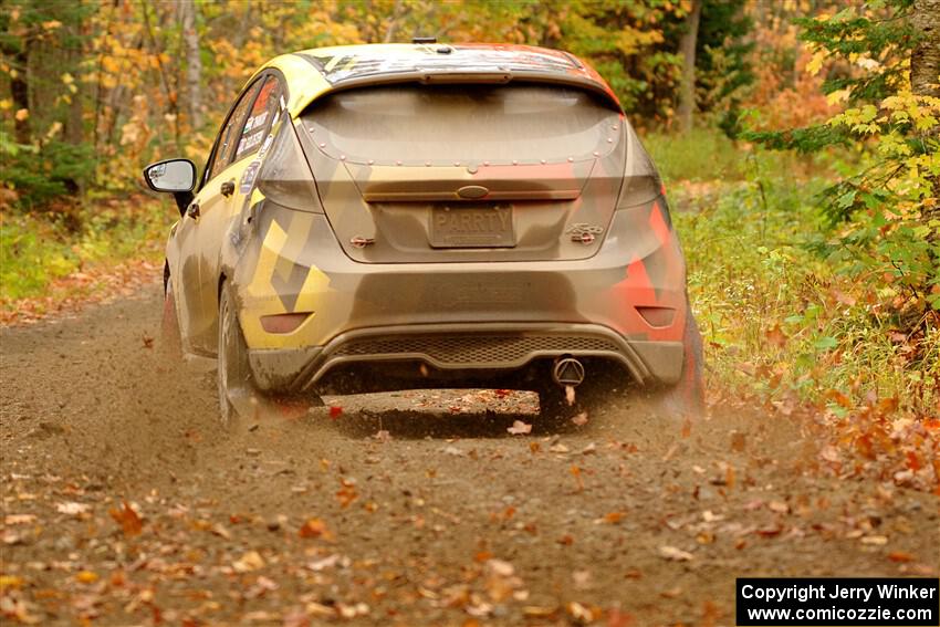 Nikhil Thakur / Zack Goldstein Ford Fiesta ST on SS13, Trouble.