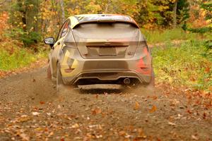 Nikhil Thakur / Zack Goldstein Ford Fiesta ST on SS13, Trouble.