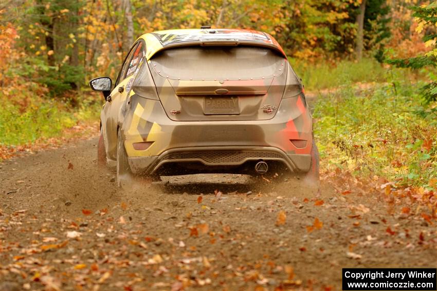 Nikhil Thakur / Zack Goldstein Ford Fiesta ST on SS13, Trouble.