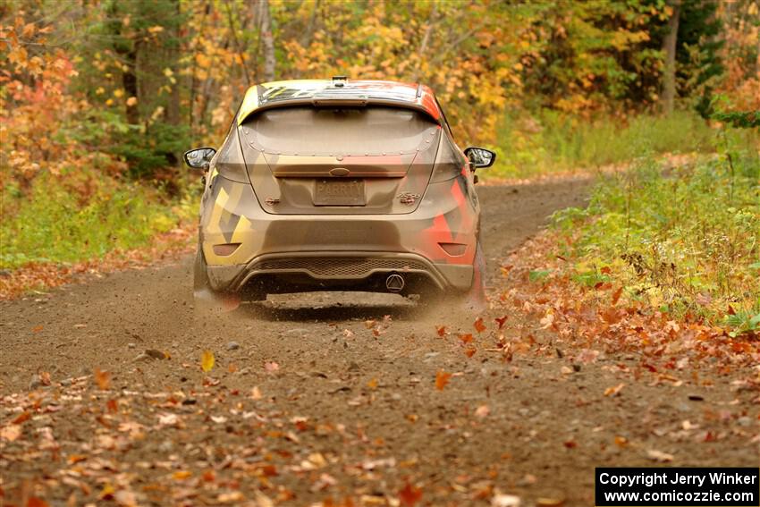 Nikhil Thakur / Zack Goldstein Ford Fiesta ST on SS13, Trouble.