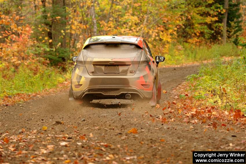 Nikhil Thakur / Zack Goldstein Ford Fiesta ST on SS13, Trouble.