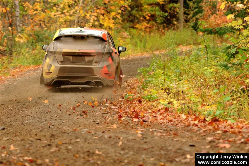 Nikhil Thakur / Zack Goldstein Ford Fiesta ST on SS13, Trouble.