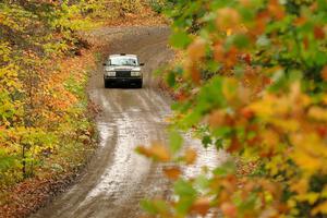 Adam Brock / Bryce Proseus Volvo 244 on SS13, Trouble.