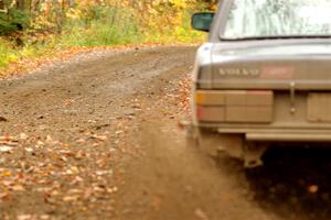 Adam Brock / Bryce Proseus Volvo 244 on SS13, Trouble.