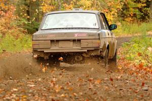 Adam Brock / Bryce Proseus Volvo 244 on SS13, Trouble.