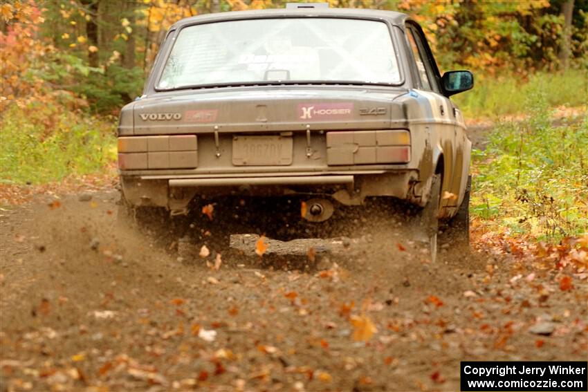 Adam Brock / Bryce Proseus Volvo 244 on SS13, Trouble.