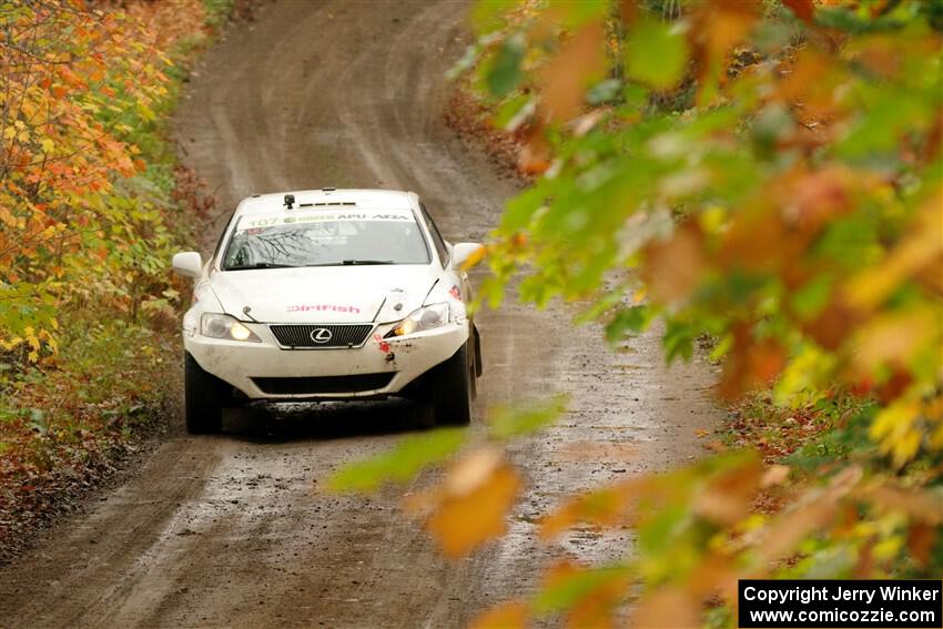 Richo Healey / Michelle Miller Lexus IS250 on SS13, Trouble.