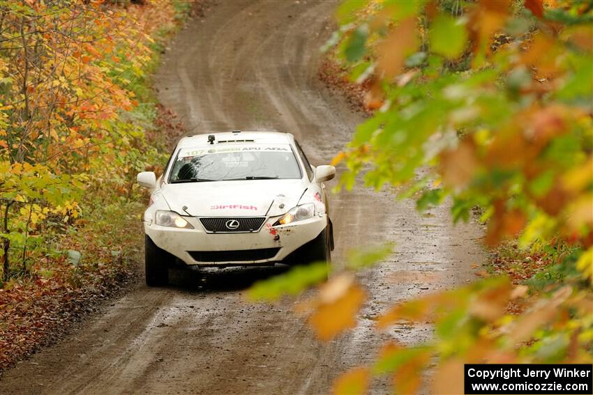 Richo Healey / Michelle Miller Lexus IS250 on SS13, Trouble.