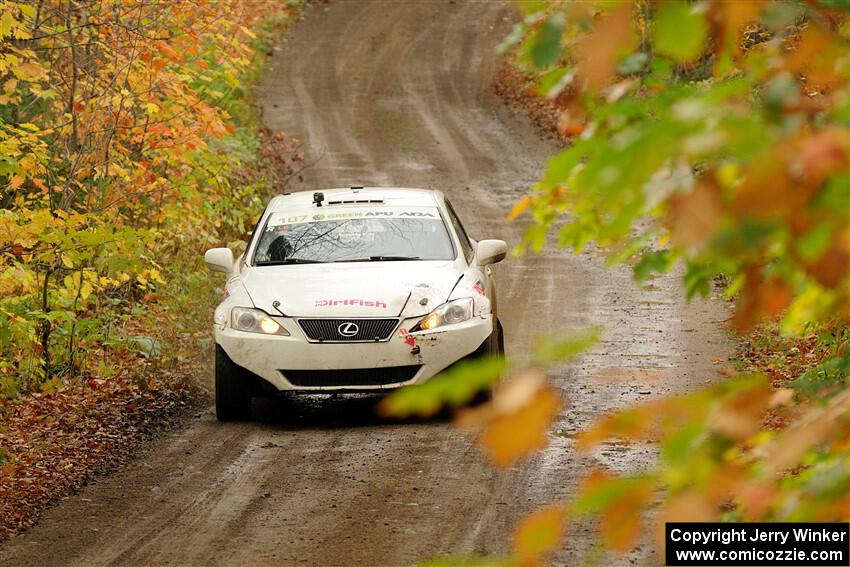 Richo Healey / Michelle Miller Lexus IS250 on SS13, Trouble.