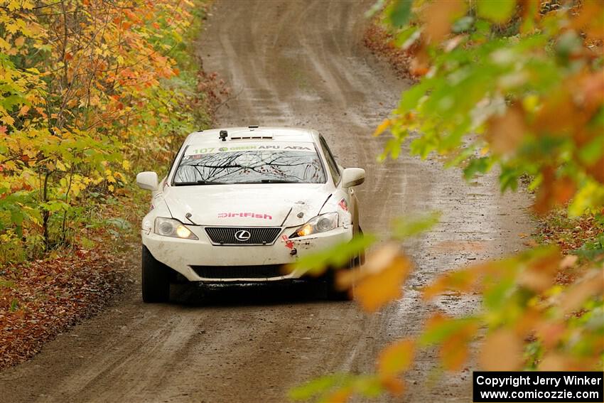 Richo Healey / Michelle Miller Lexus IS250 on SS13, Trouble.