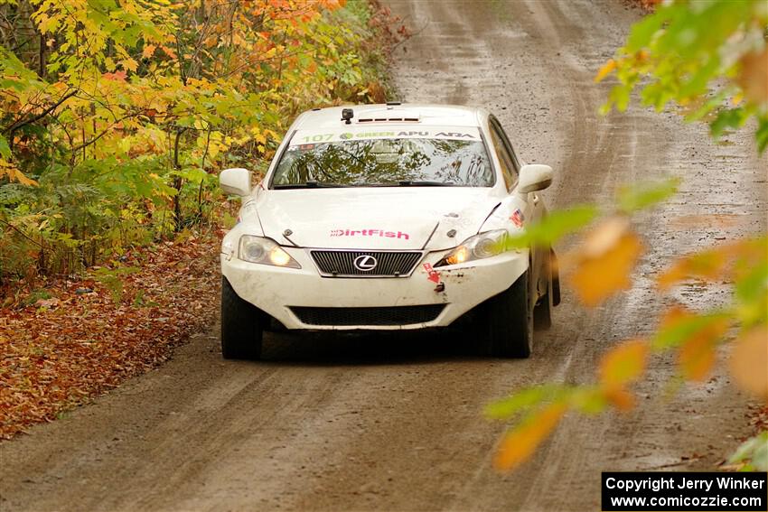 Richo Healey / Michelle Miller Lexus IS250 on SS13, Trouble.