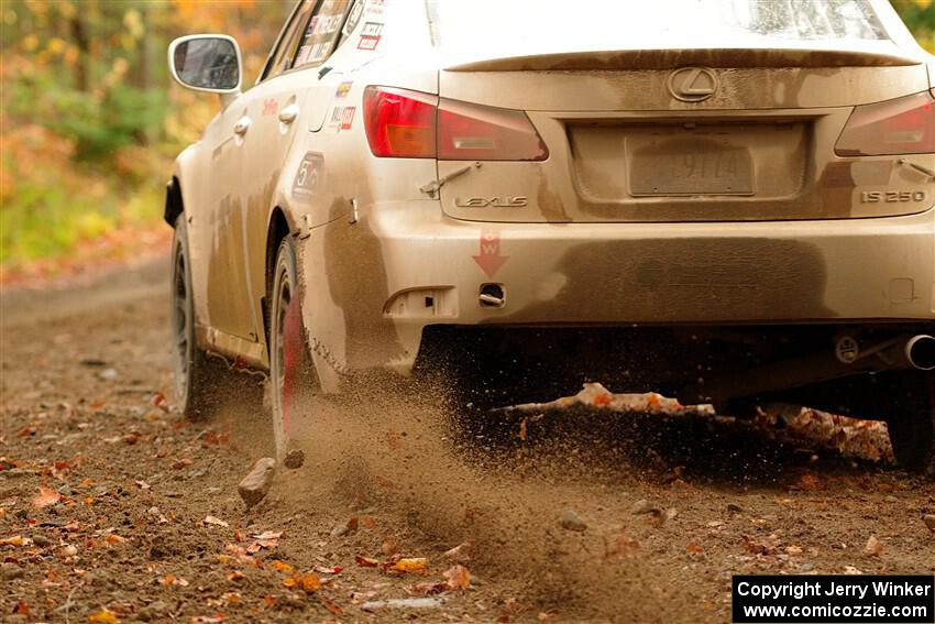 Richo Healey / Michelle Miller Lexus IS250 on SS13, Trouble.