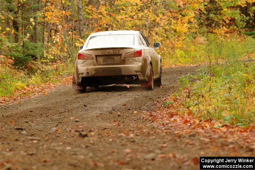 Richo Healey / Michelle Miller Lexus IS250 on SS13, Trouble.