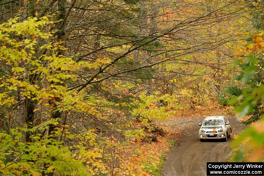 Matt Hoffman / Matt Pionk Chevy Sonic RS on SS13, Trouble.